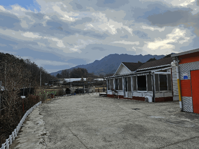 본 토지 남서측 경계 주위환경