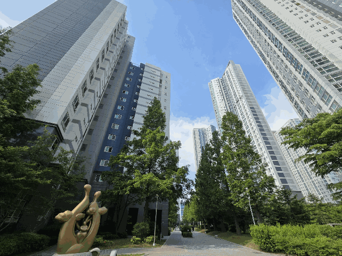 본건 단지 전경