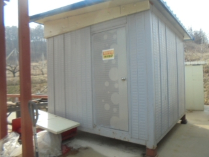 목적물 1번에 이동식 콘테이너 1개