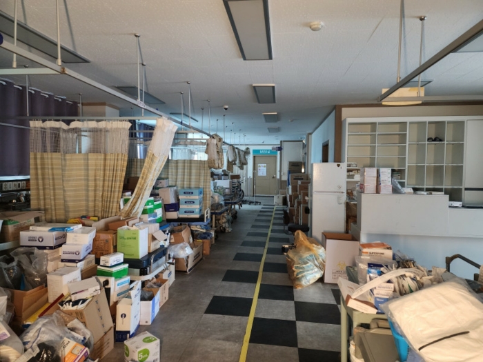 본 건물 1층 내부(응급실)