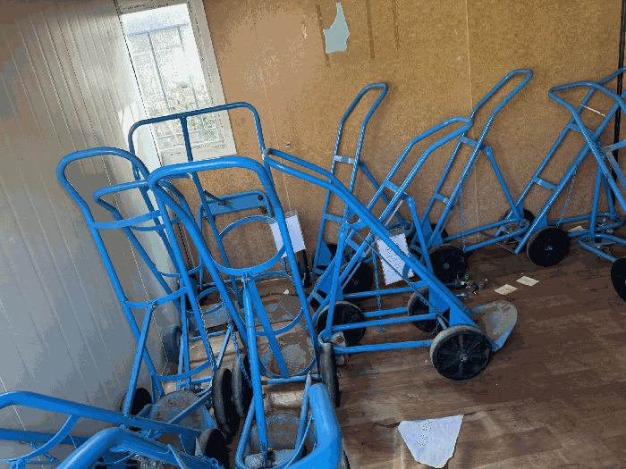 컨테이너박스 내부