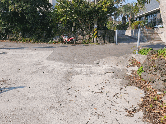 현황 도로 부분