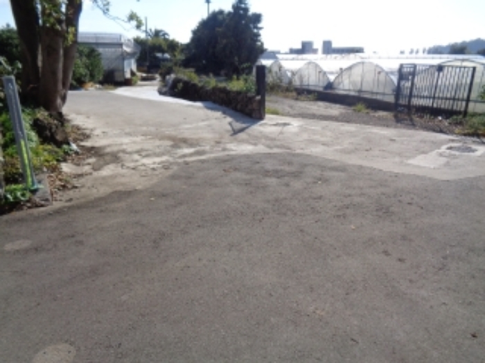 소재지1(강정동 596-4) 지상 도로로 이용 중인 부분 사진