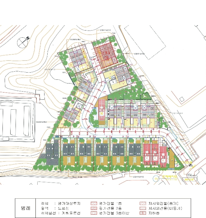 지적 및 건물개황도