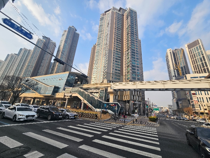 본건 아파트 전경 촬영