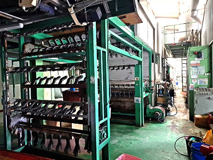 산업용 장갑 NBR FOAM 샌딩설비