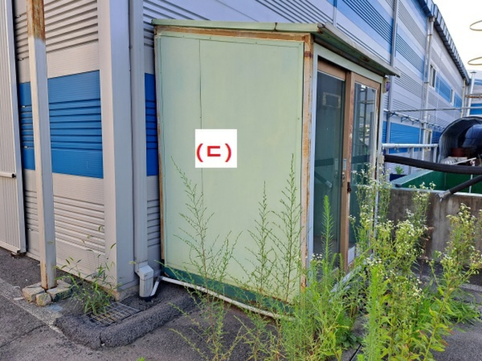 제시외 건물(ㄷ) 전경