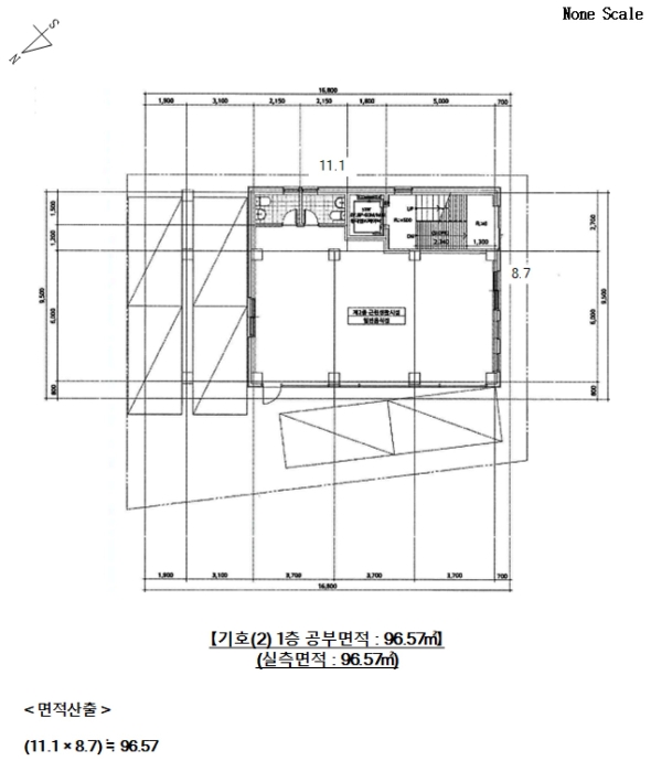 건물개황 및 내부구조도