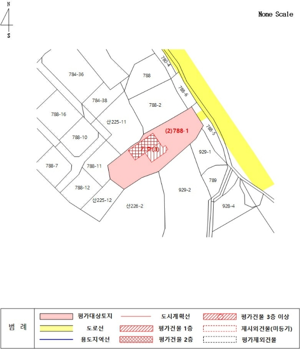 지적 및 건물개