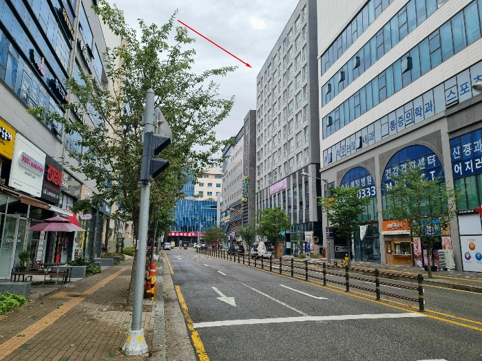 주위 전경(남서측 인근에서 촬영)