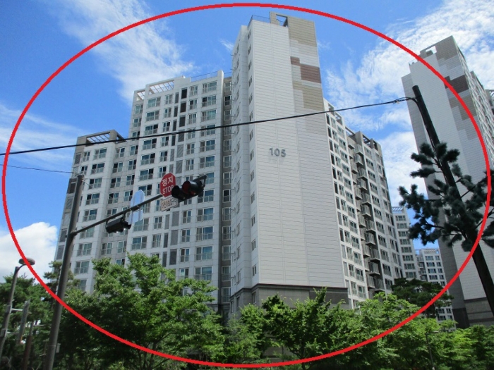 본 건 105동 전 경