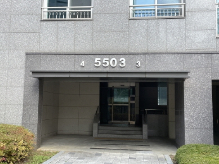 위례더힐5503동 공동출입구