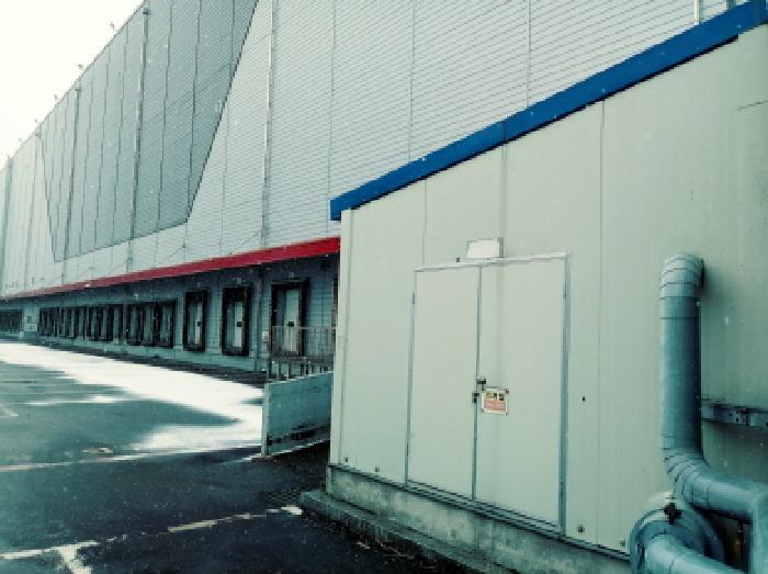 * 본건 기계실 전경