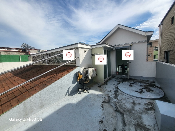 옥탑 제시외건물(㉠-㉢)