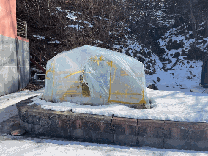 【 비닐하우스 전경 】