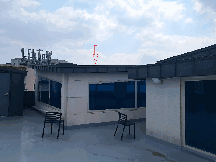 3층일부, 3층옥상 돌출부분