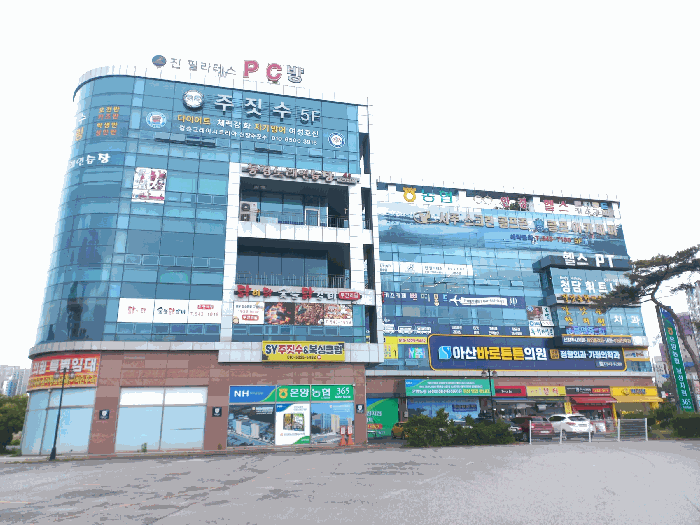 본건 집합상가건물 (북동측에서 촬영)