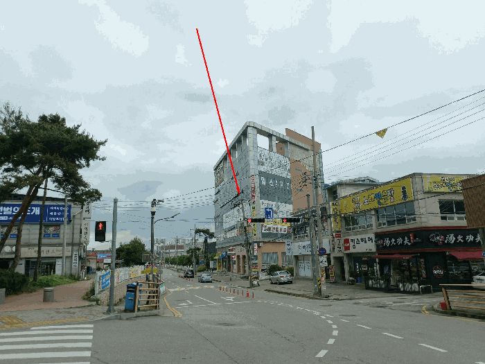 주변환경 (남서측에서 촬영)