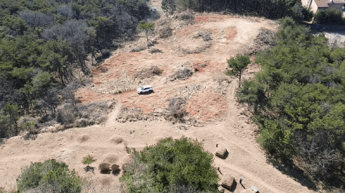 본건 기호1,2 (북측에서 촬영)