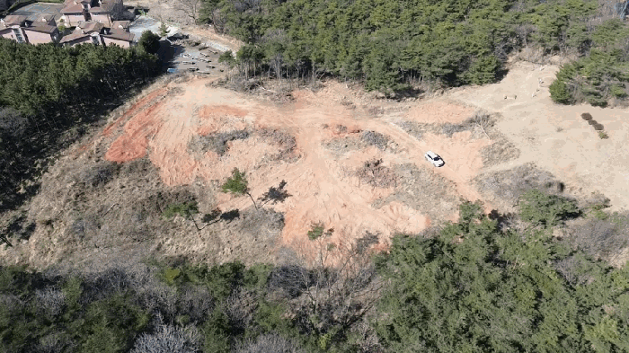 본건 기호1,2 (동측에서 촬영)