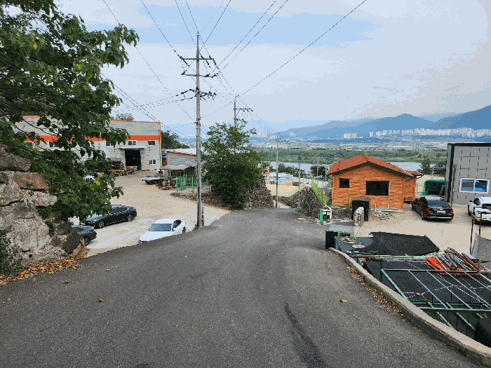 토지(1) 전경(북서측에서 촬영)