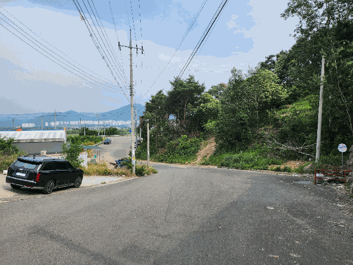 토지(4) 전경(북서측에서 촬영)