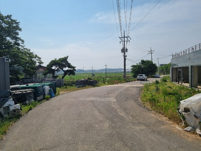 본건 토지 남측 도로 부분