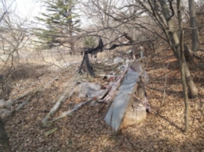 4.목록 토지상 소재 비닐하우스 골조