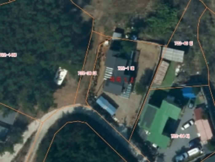 본건 지적 참고도