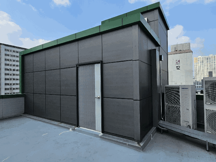 기호5 옥탑 전경 (기호5 건물에 포함 평가)