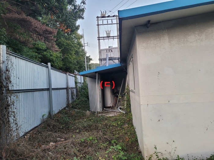 제시외건물(ㄷ) 전경