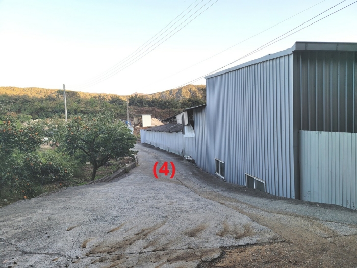 기호(4) 토지 일부 전경
(전경 북서측에서 촬영)