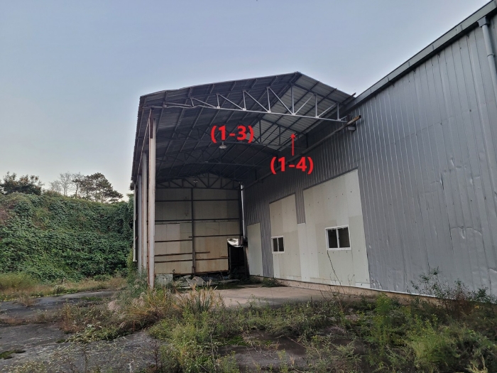 기호(1-3),(1-4) 건물 전경
(북서측에서 촬영)