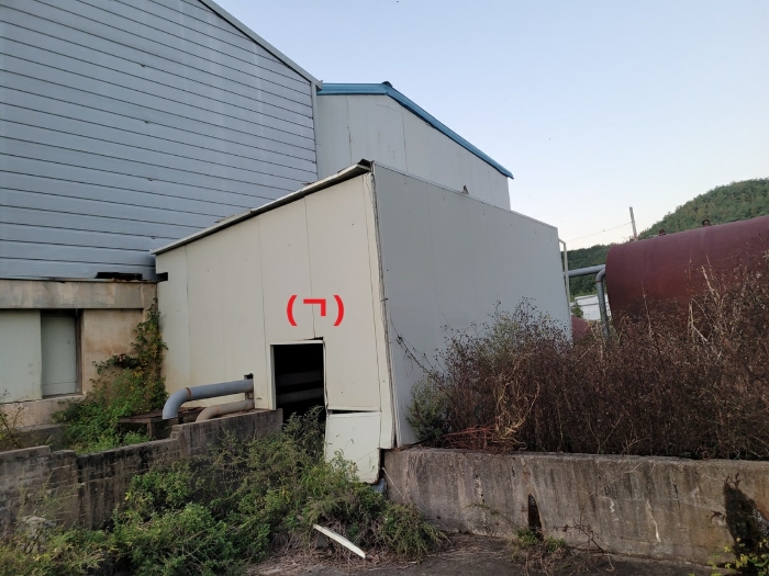 제시외건물(ㄱ) 전경