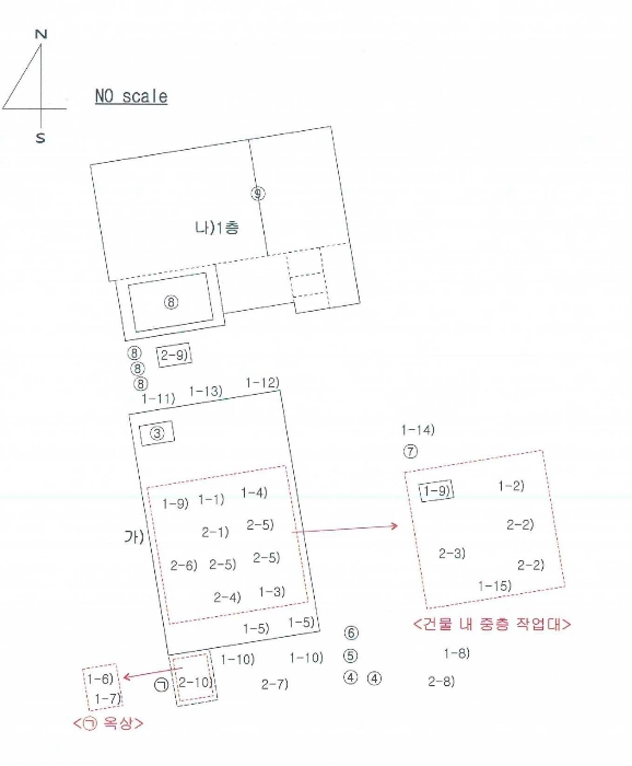 기계기구배치도