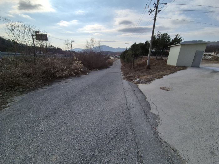 일련번호 1,2 남동측 도로