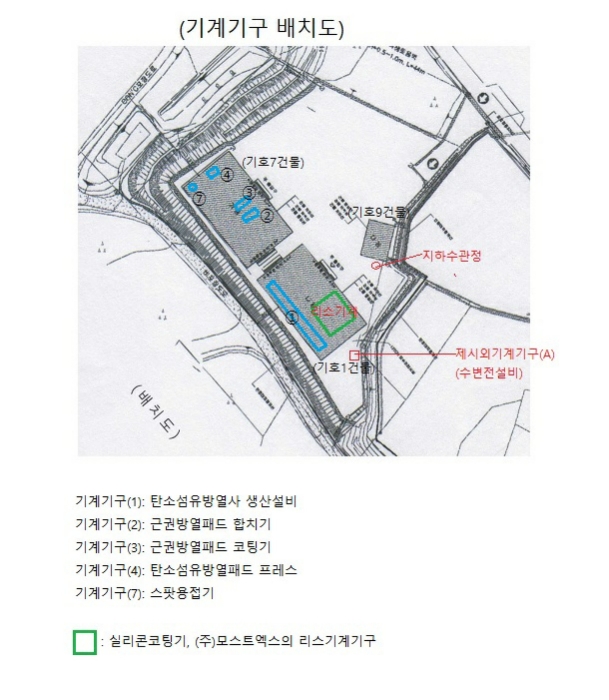 기계기구배치도