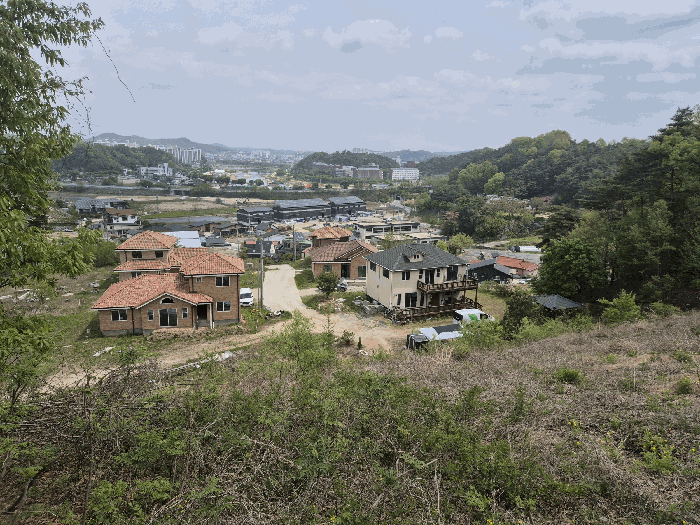 대상 토지(1~6) 전경- 대상 토지 남측에서 촬영