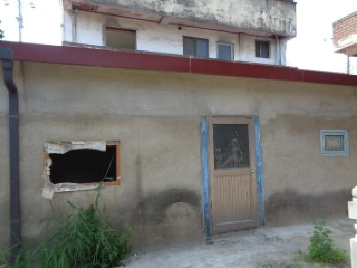 목록7의 창고가 없어지 그 자리에 신축된 제시외 건축물 전경