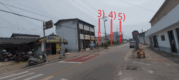 주위상황(북측에서 촬영)