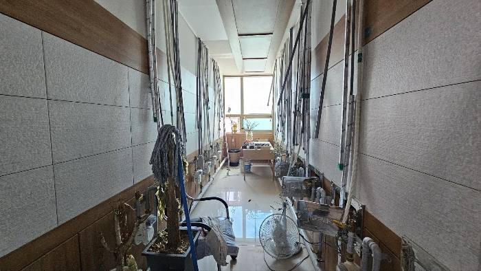 북서측 보일러실 내부