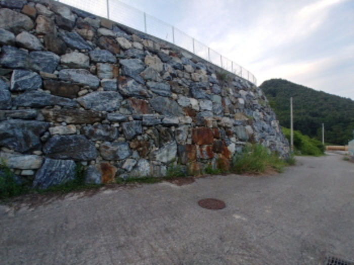 공장 석축 모습3