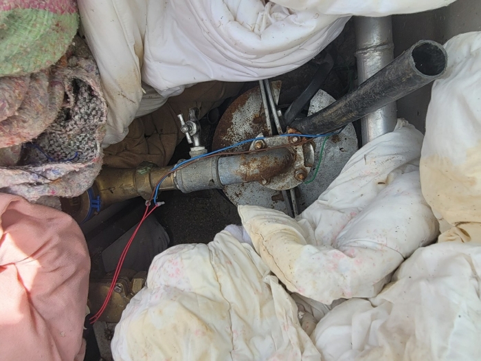 지하수 관정 전경