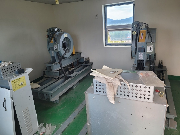 옥상 승강기 기계실