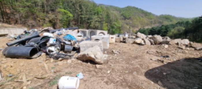 목록 5. 토지의 적치물