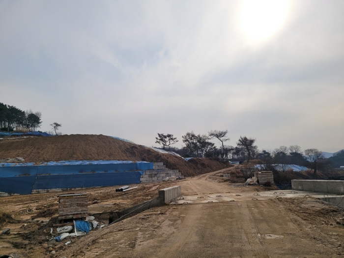 본건 진입도로 부분