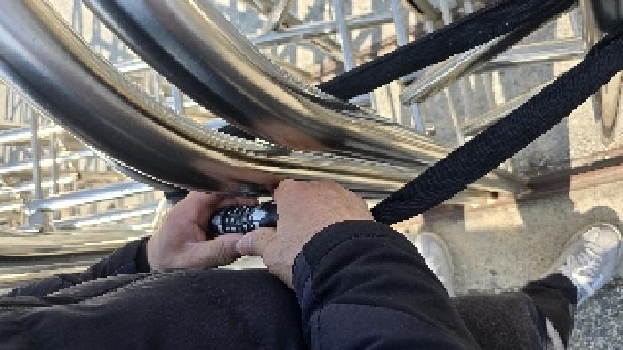 입구문 개문하는 장면