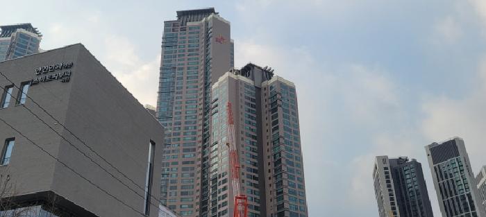 수성구 두산동 113 수성에스케이리더스뷰 아파트 전경