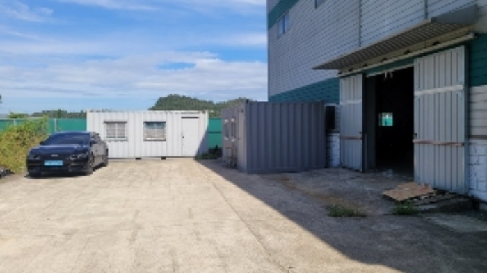 임차인 소유로 조시되는 컨테이너