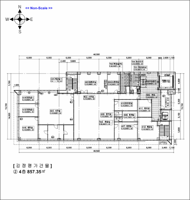 건물개황도 및 내부구조도